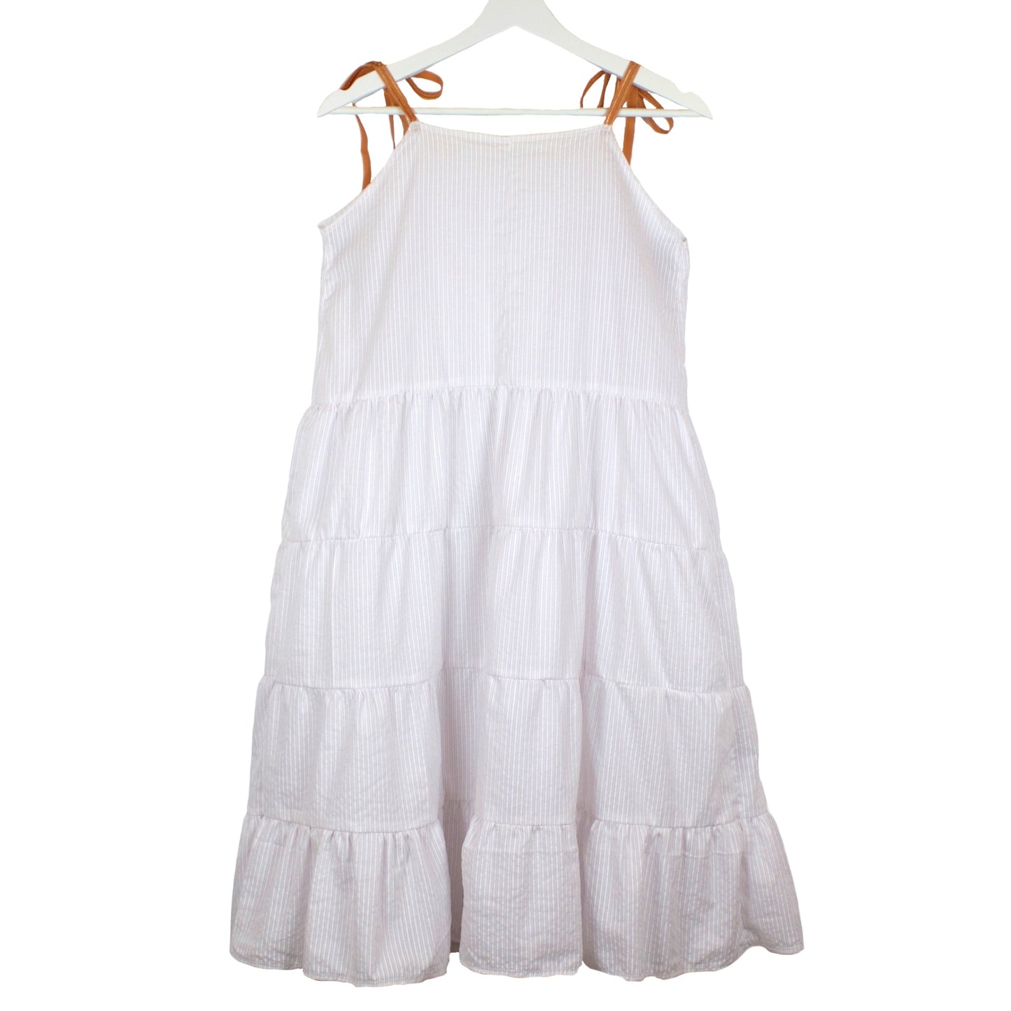Tiered Maxi Smock Dress