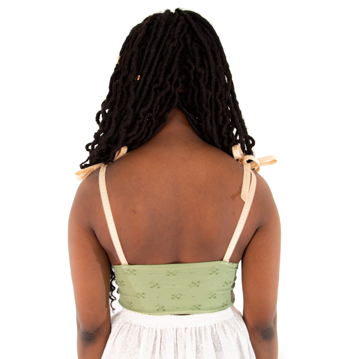 Green Lace Cami