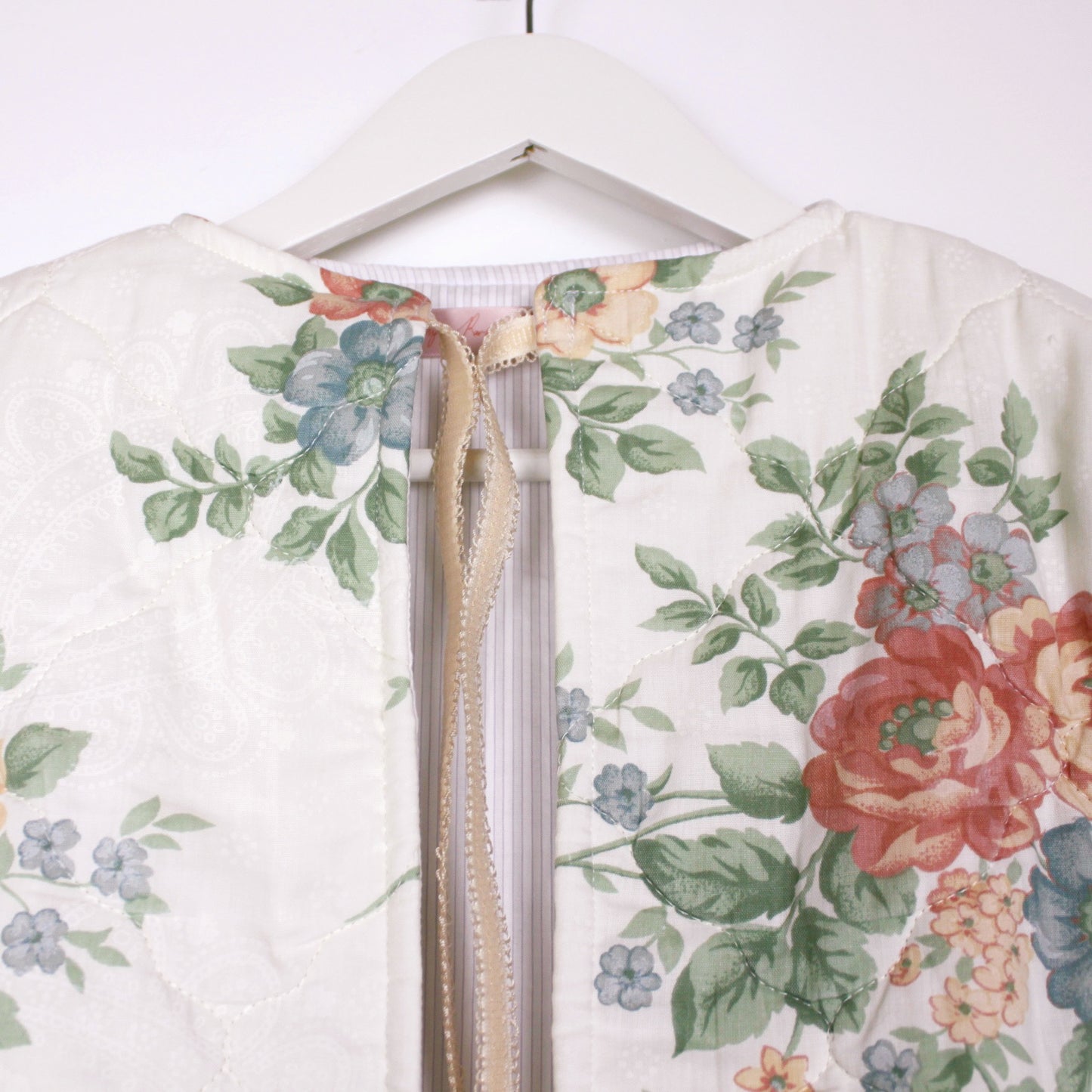 Floral Lace Quilted Jacket #3