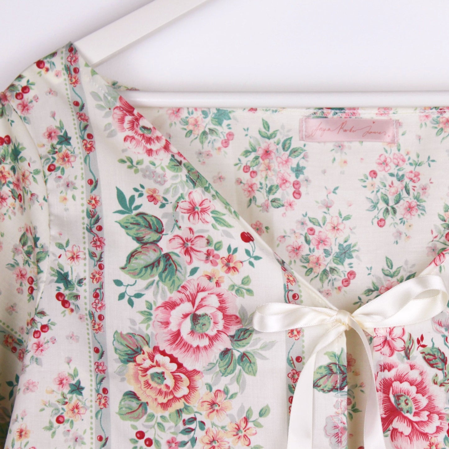 Floral Tie Front Blouse #1 - M/L