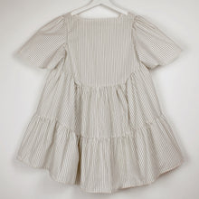 Load image into Gallery viewer, White Striped Smock Dress
