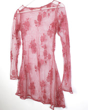 Load image into Gallery viewer, Pink Lace Mini Dress

