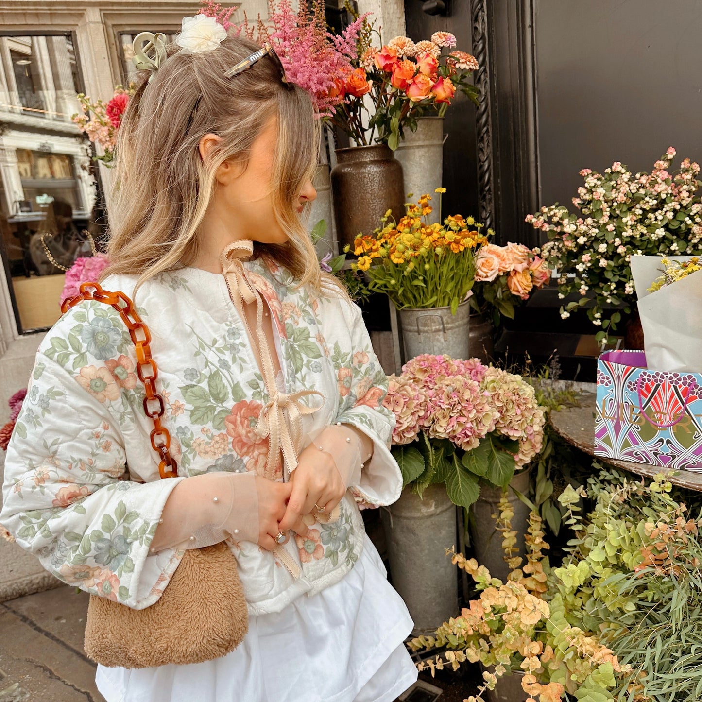 Floral Quilted Jacket #2