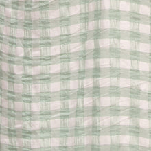 Load image into Gallery viewer, Sage Gingham Smock Dress
