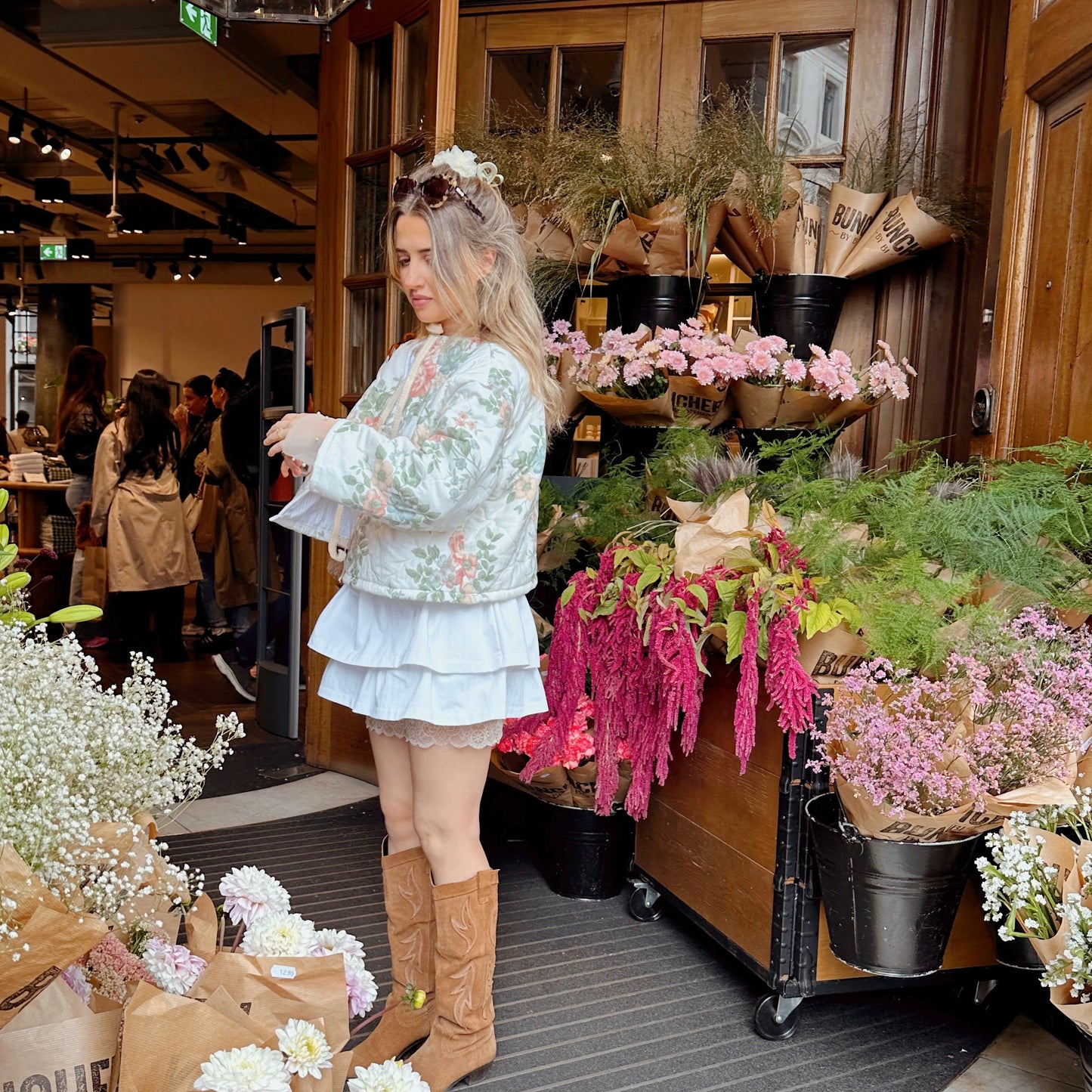 Floral Quilted Jacket #2