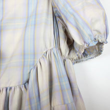 Load image into Gallery viewer, Blue Check Smock Dress
