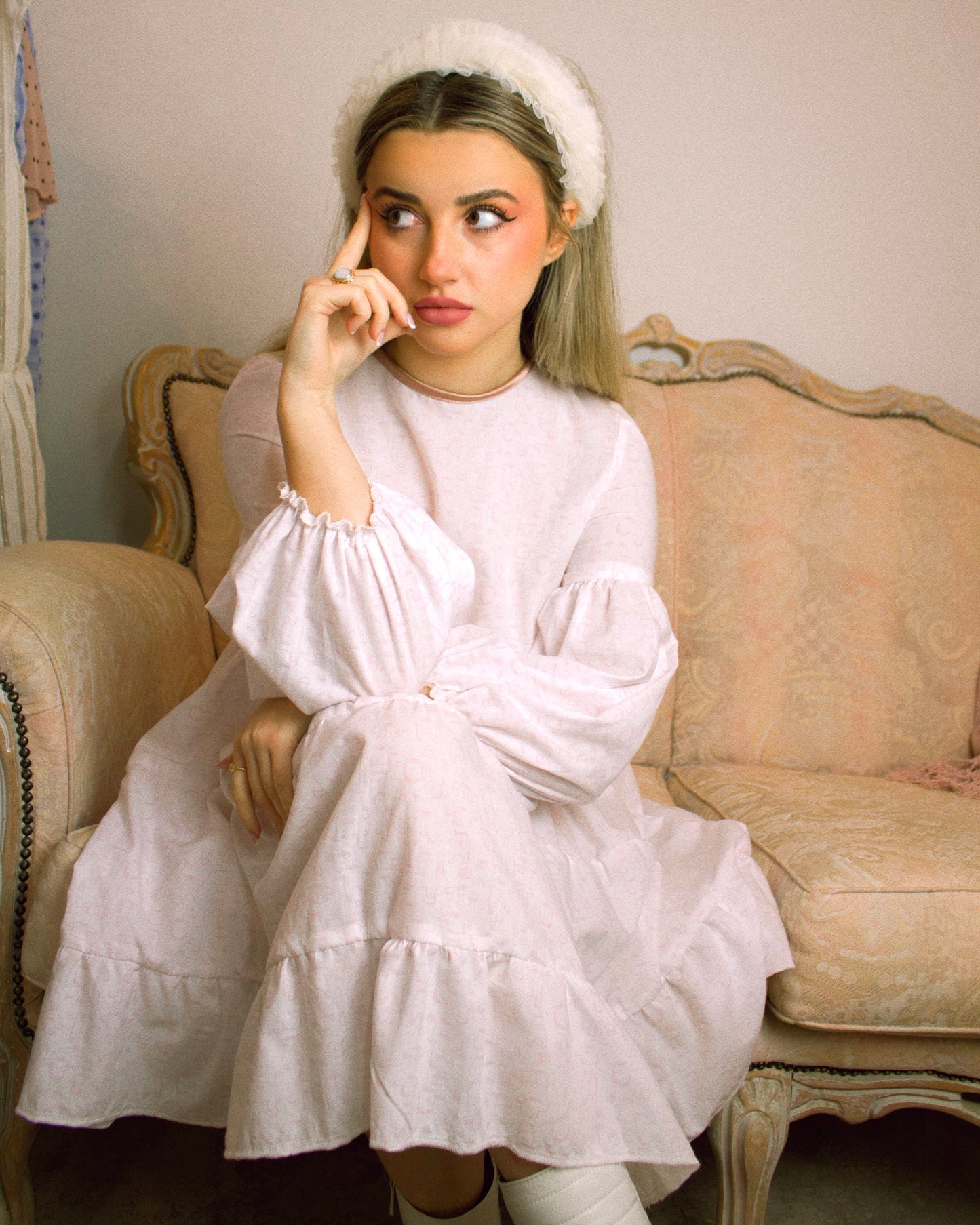 White Babydoll Dress