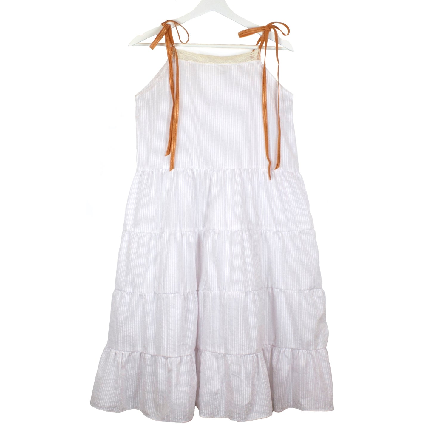 Tiered Maxi Smock Dress